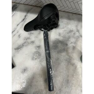 Lectric Comfort Bike Seat w/ Suspension & Seatpost J31.8x390mm – NEW